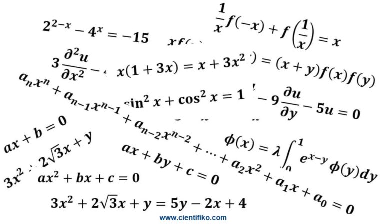 ¿qué Son Las Ecuaciones Matemáticas